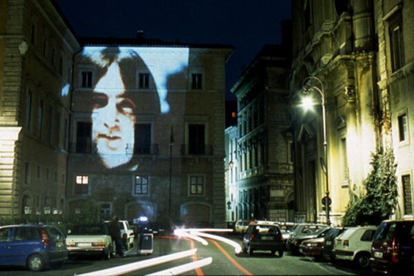 Studio Stefania Miscetti | Contemporary Art Rome | YOKO ONO Projected Artists IV/V - Smile Event