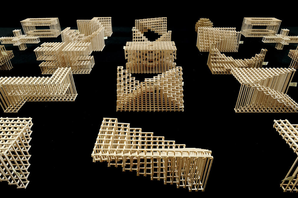 Studio Stefania Miscetti | Contemporary Art Rome | Exhibition: Studio Labics: Structures (3 structures, 50 models)