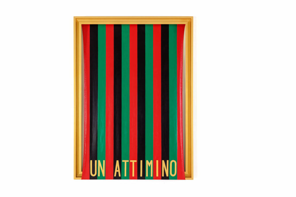 Giancarlo Neri, Un attimino, 2013, acrylic on canvas, photo by Massimo Argenziano