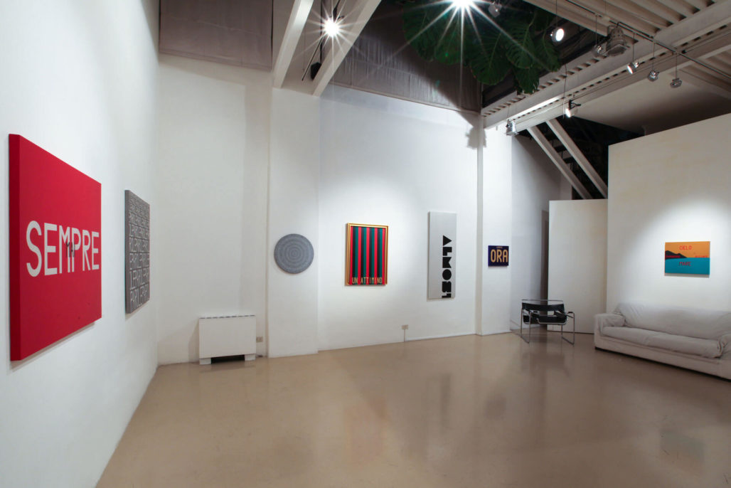 Studio Stefania Miscetti | Exhibition gallery | Giancarlo Neri | Parole parole: view