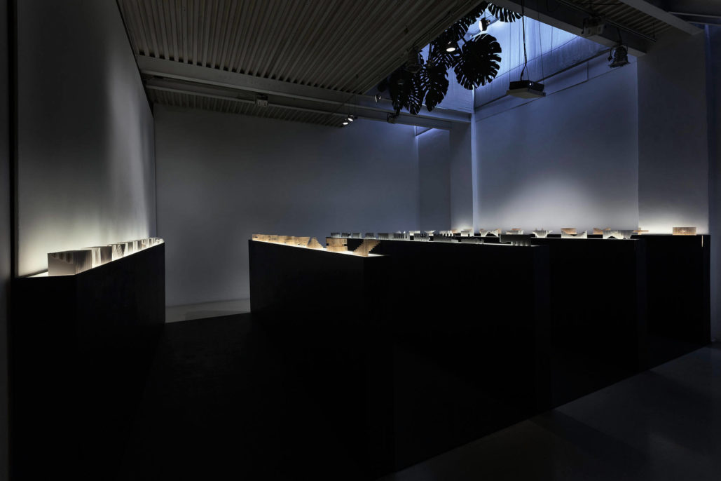 Labics, Structures, 2015, STUDIO STEFANIA MISCETTI, exhibition view, photo by Claudio Abate