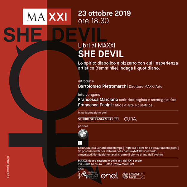 SHE DEVIL: Books at MAXXI Museum