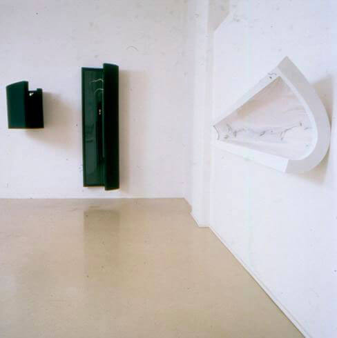 Adrian Tranquilli, Sei senza nome, 1995, exhibition view