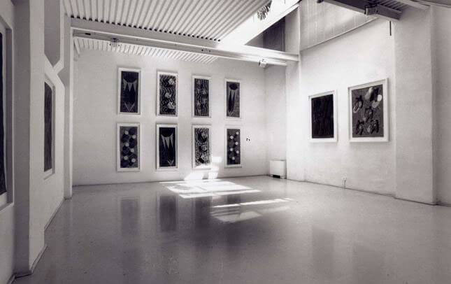 Alberto Di Fabio, Il profilo insonne della terra, 1994, exhibition view