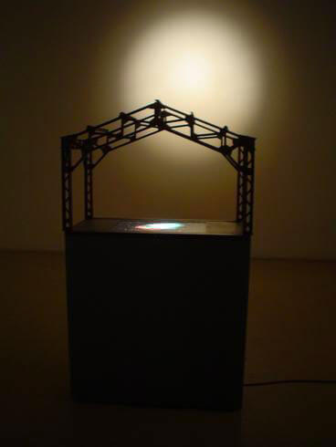 Alfredo Jaar, Le ceneri di Gramsci, 2005, exhibition view