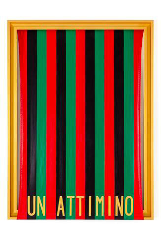Giancarlo Neri, Un attimino, 2013, acrylic on canvas, photo by Massimo Argenziano