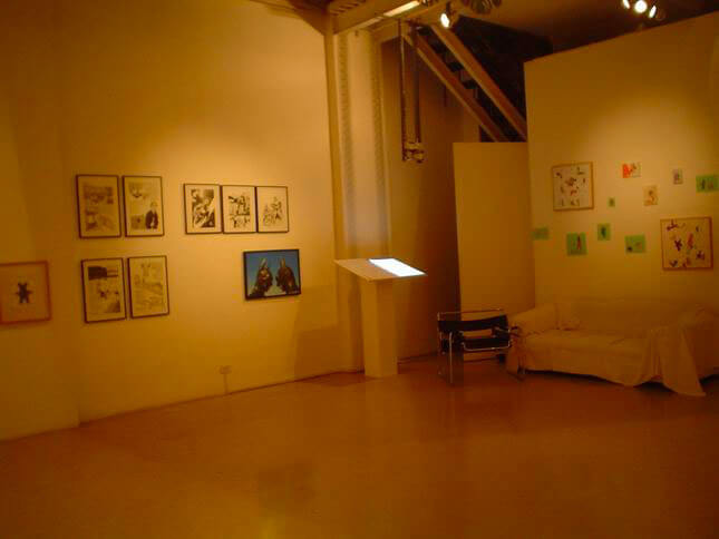 Group Show, A band a part, 2005, exhibition view