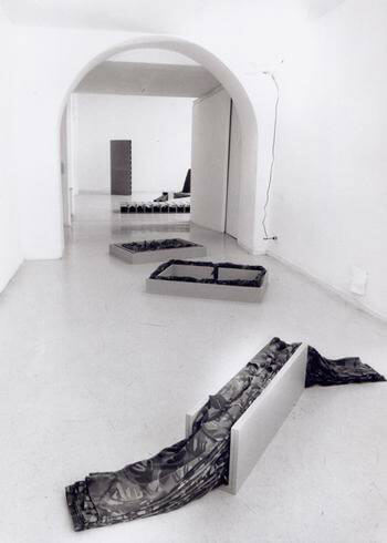 Judith Cowan, Sex, Birth, Sex, Death, 1995, exhibition view