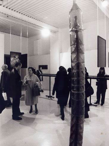 Manfred Erjautz, Michael Kienzer, Paolo Canevari, Adrian Tranquilli, 1998, exhibition view