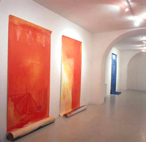 Manuela Filiaci, Pezzi musicali, 1995, Studio Stefania Miscetti, exhibition view