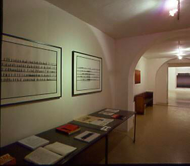 Michal Rovner, Coexistence, 2003, STUDIO STEFANIA MISCETTI, exhibition view