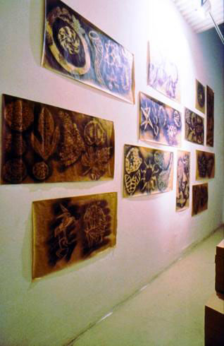 Michele Oka Doner, On fire, 2000, STUDIO STEFANIA MISCETTI, exhibition view