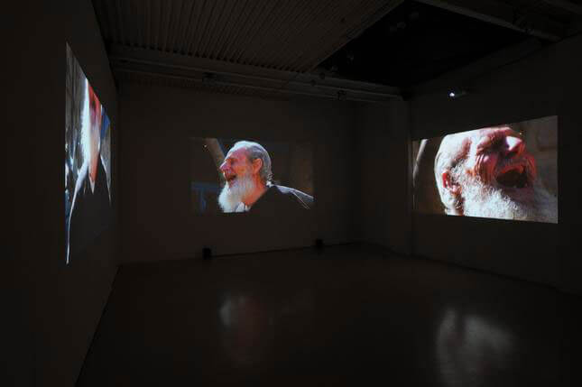 Piero Steinle, The Triumph of Laughter, 2009, exhibition view, photo by Humberto Nicoletti Serra