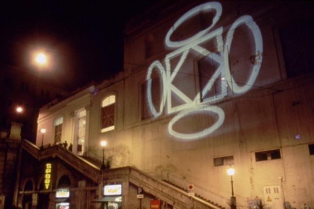 Prima Puntata, 1994, projection at Palazzo delle Esposizioni