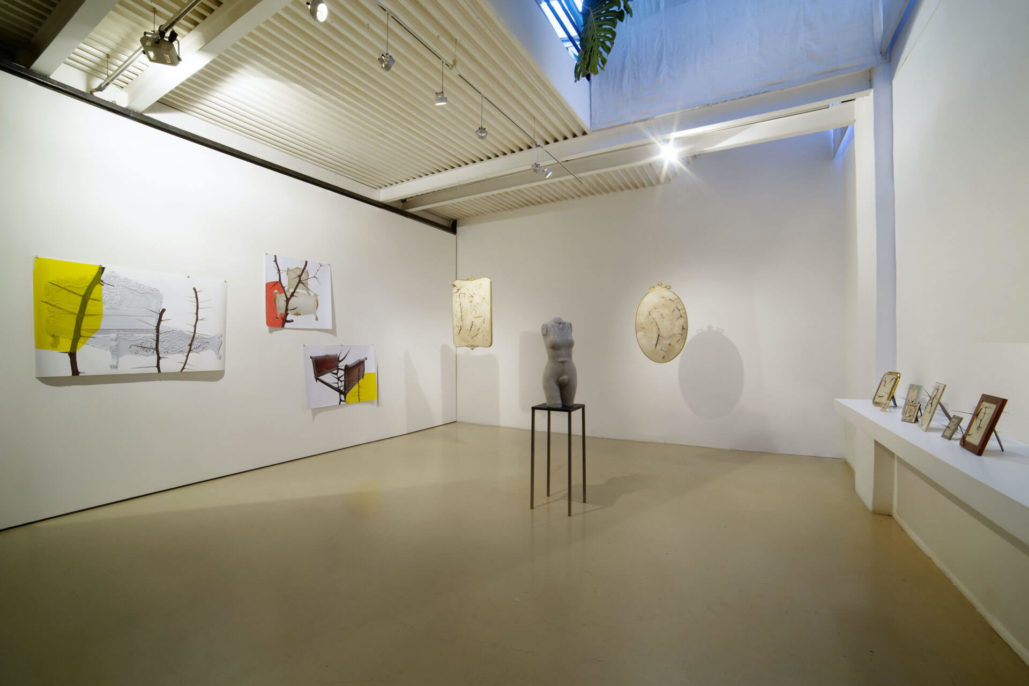 Silvia Giambrone, Il danno, 2018, STUDIO STEFANIA MISCETTI, exhibition view, photo by Giordano Bufo
