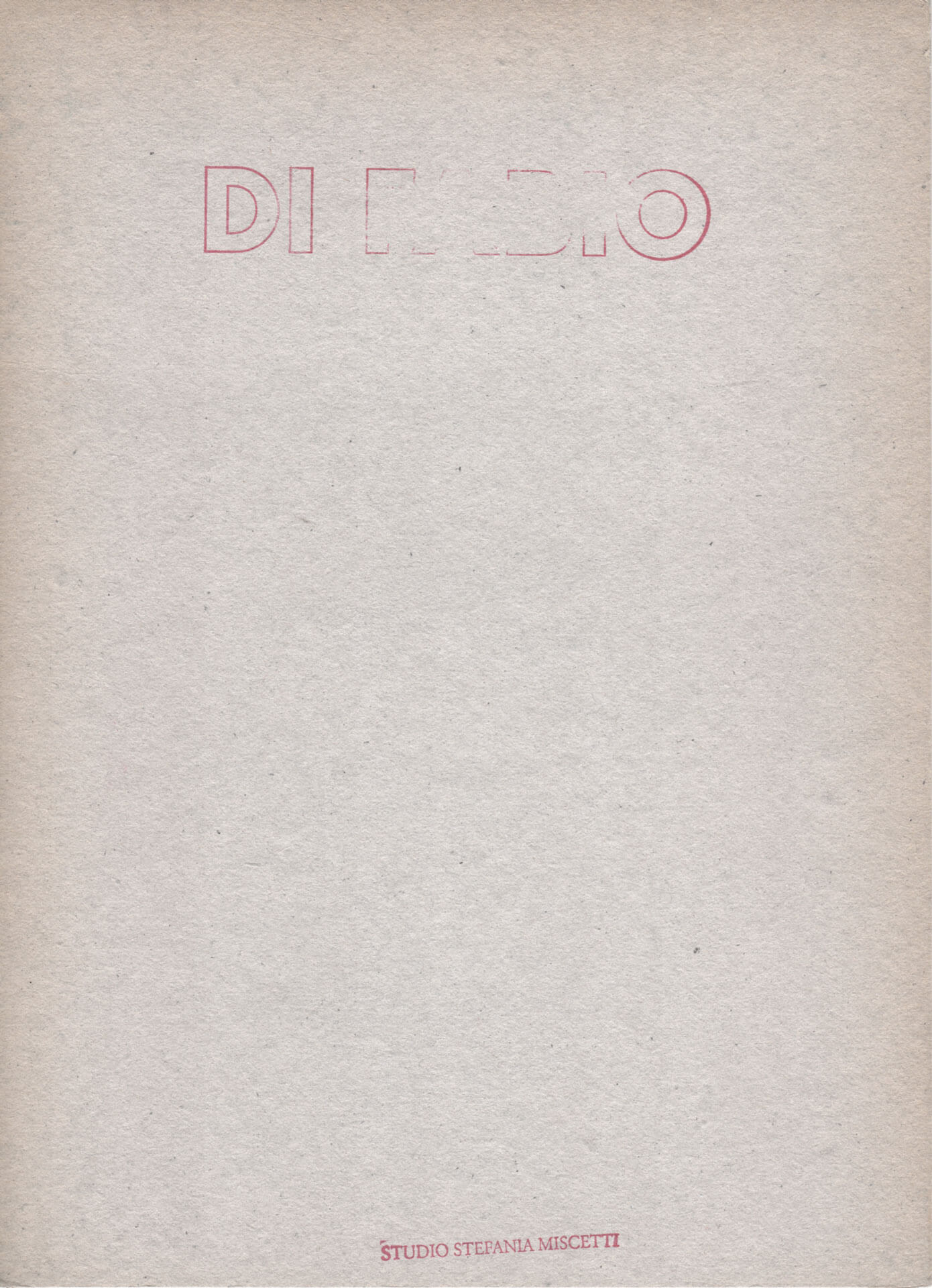 Studio Stefania Miscetti | Catalogues | Alberto Di Fabio | Il profilo insonne della terra