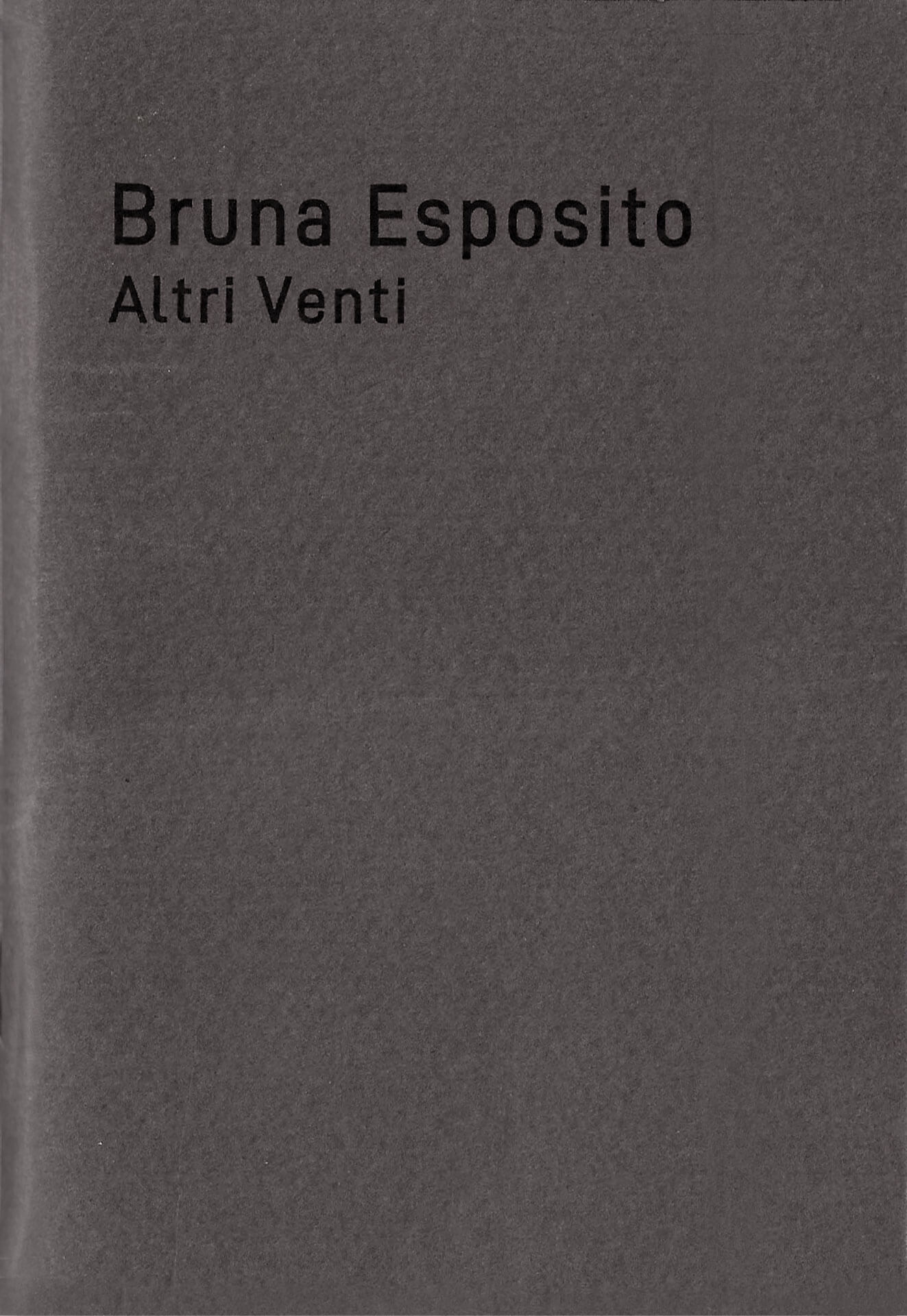 Studio Stefania Miscetti | Bruna Esposito | Altri venti