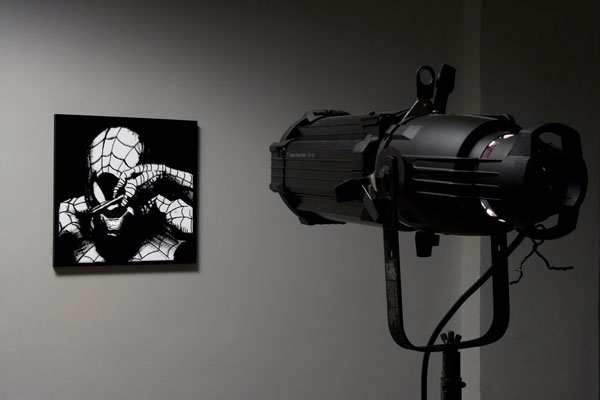 Adrian Tranquilli, Don't forget the Joker, 2006, exhibition view, photo by Claudio Abate