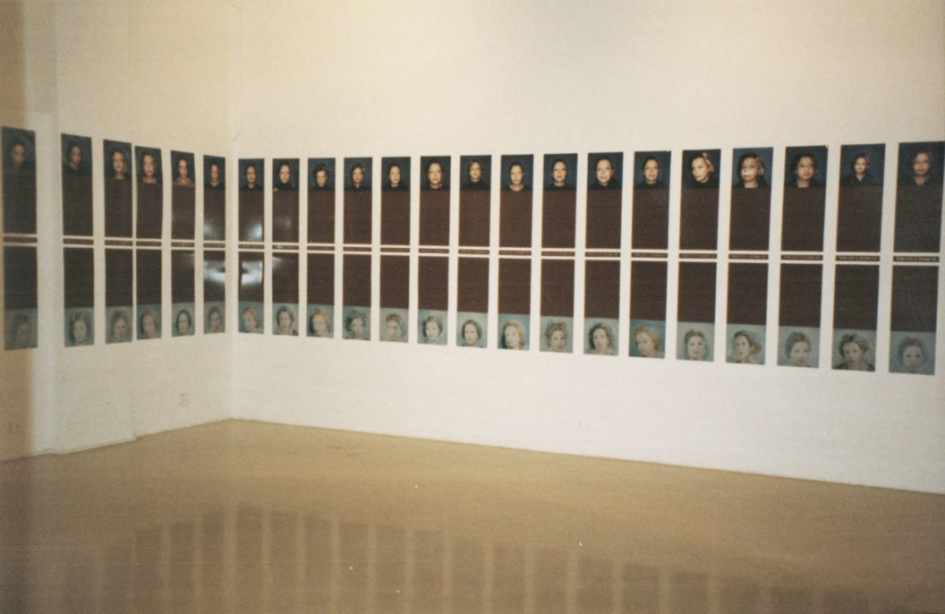 ORLAN, ORLAN a Roma, 1996, STUDIO STEFANIA MISCETTI, exhibition view