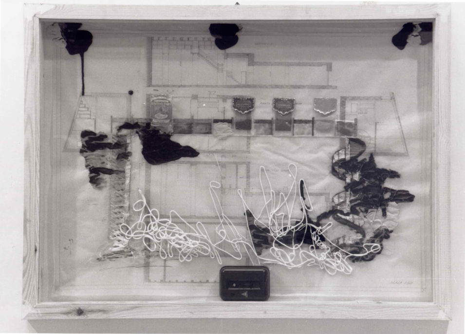 Claudio Pieroni, Sala macchine, 1992, exhibition view