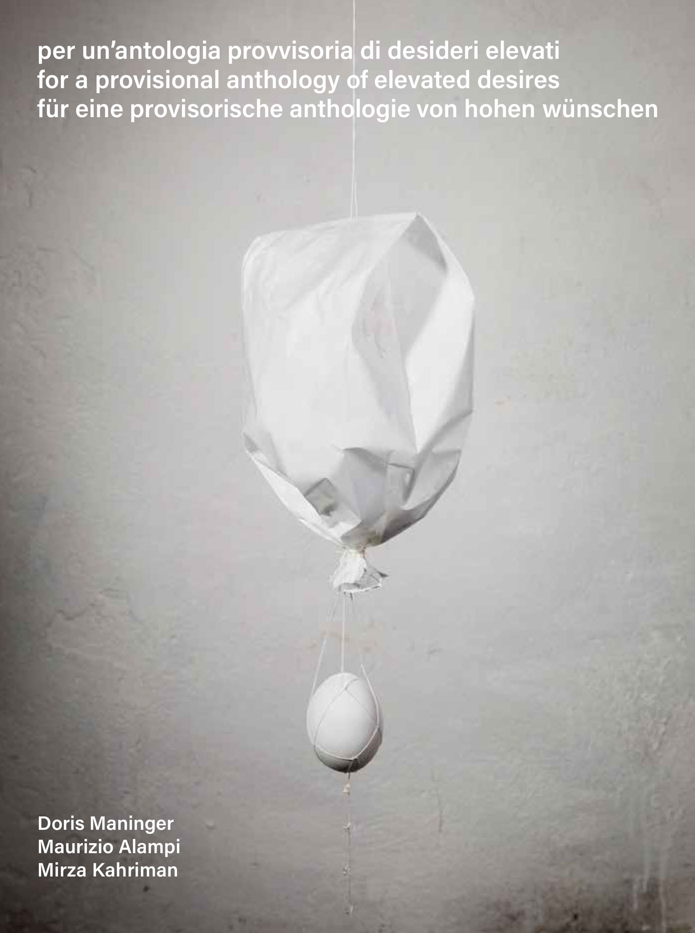 Studio Stefania Miscetti | Catalogues | Doris Maninger | Antologia