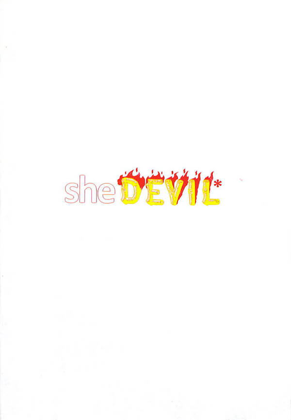 She Devil On Tour | Studio Stefania Miscetti art gallery | Catalogues and Artist Books