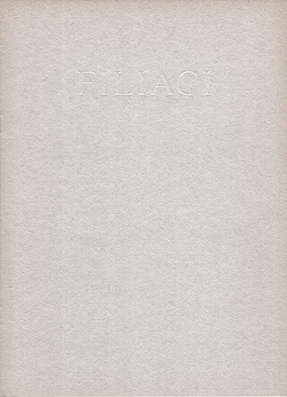 Studio Stefania Miscetti | Contemporary Art gallery Rome | Catalogues | Manuela Filiaci, Pezzi Musicali